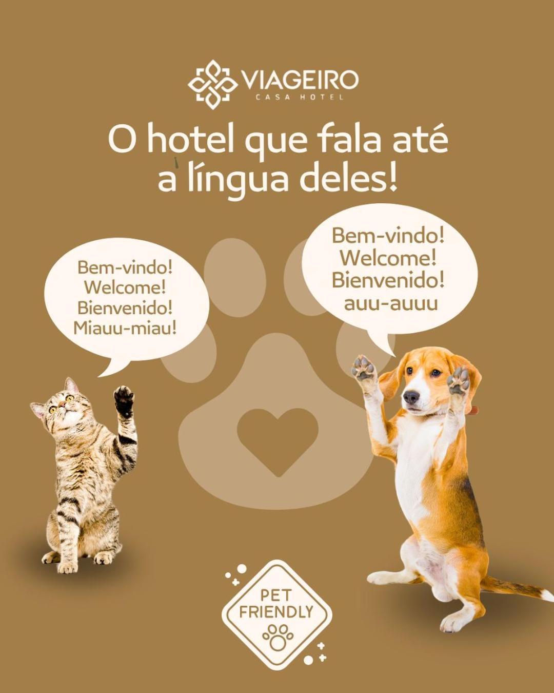 Viageiro Casa Hotel 酒店 Pelotas